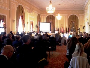 Hundreds of officials from the US and Canada attended the Great Lakes Commission in Cleveland (pic by Karen Schaefer)