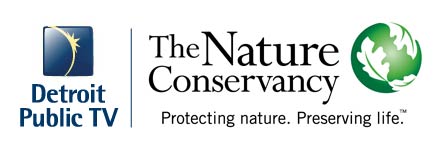Detroit Public TV and the Nature Conservancy (logos)