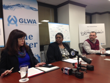GLWA Meeting Sue McCormick, Cheryl Porter, Jeffrey Raymond
