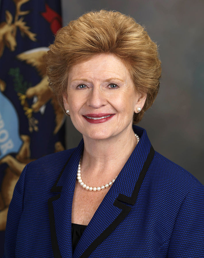 Photo courtesy of the office of Senator Debbie Stabenow via Wikimedia