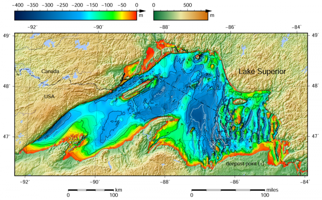 Lake_Superior_bathymetry_map | Great Lakes Now