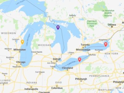 Wrecks Within Reach: Current and proposed Great Lakes national marine sanctuaries and state bottomland preserves