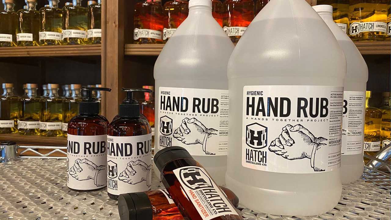 Wisconsin distillery Hatch Distilling Co, has eased into re-opening. For now, staff is investing in a side hustle: hand-sanitizer production. Ep. 1015