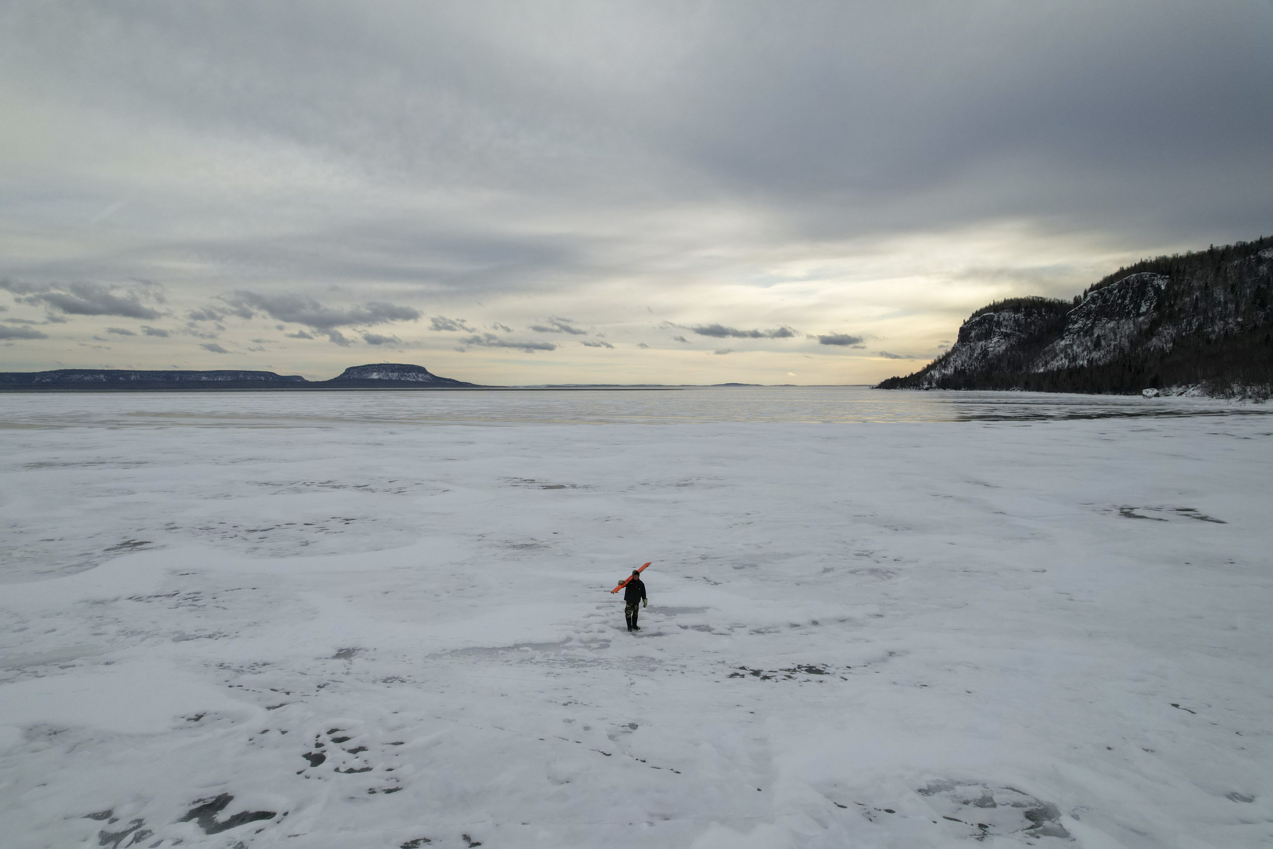 Breaking up: Ice loss is changing one Anishinaabe fisherman's relationship  with Lake Superior